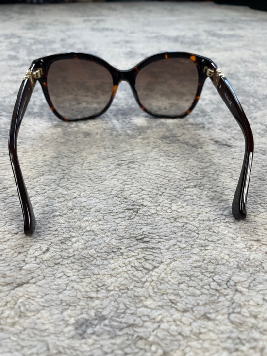New MaxMara Emme3 Sunglasses MM0014 Dark Havana Tortoise 56mm Butterfly Oversize main image 14